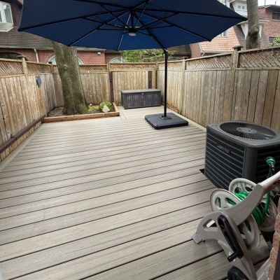 Noble General Contracting Back Patio Renovation Toronto